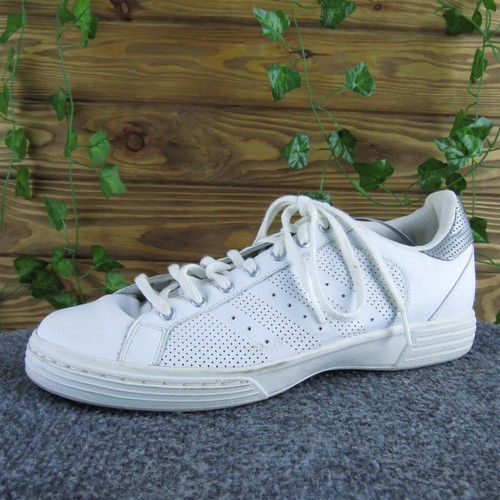 Adidas Uomo CT Classic Perf Sneaker Bianco Sintetico 9.5 Medium Usate Delicatamente 2025