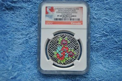 2014, Canada, NGC, $20, Stained Glass, Craigdarroch Castle, PF69 Ultra Cameo - Image 1 of 2