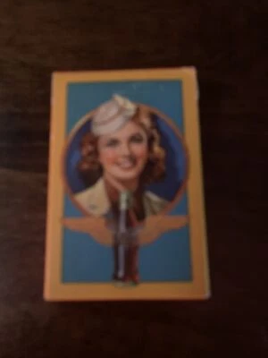1940's, WWII, Coca-Cola *SEALED* Playing Cards NEVER USED VERY RARE DECK! - Image 1 of 4