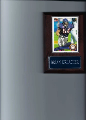 BRIAN URLACHER PLAQUE CHICAGO BEARS FOOTBALL NFL   C2 Cover