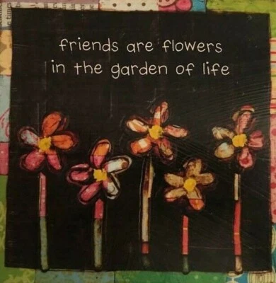 DEMDACO Colorful Devotions Holly Christine Friends Plaque - Image 1 of 2