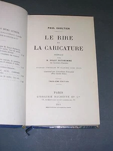 Caricature Gaultier Paul Histoire du rire et de la caricature Hachette 1911 - Picture 1 of 3