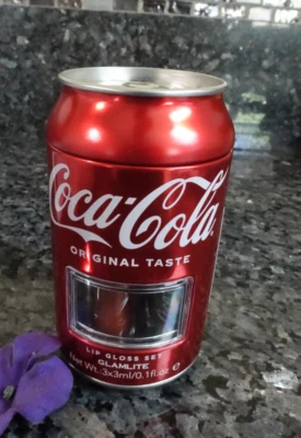 Glamlite Coca Cola original taste lip gloss set 3 piece - Image 1 of 4