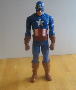 2019 Captain America Hasbro 12" Titan Hero Action Figure Loose - Picture 1 of 4