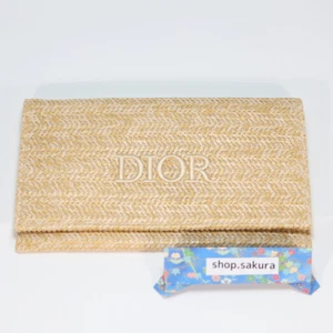 Pochette Dior Borsa Christian Rattan Beige Novità 2023 - Foto 1 di 6