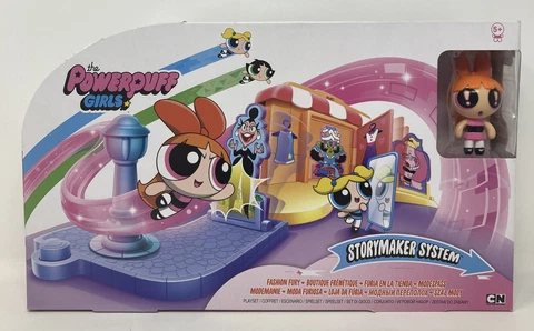 Powerpuff Girls StoryMaker System Blossom Fashion Fury Playset NEW Spin Master Cover