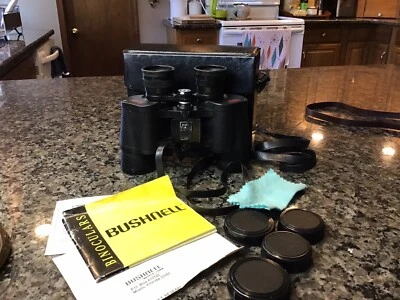 Bushnell Citation Insta Focus Binoculars 7 x 35 W/ CASE 420 Feet COATED OPTICS - Image 1 of 4