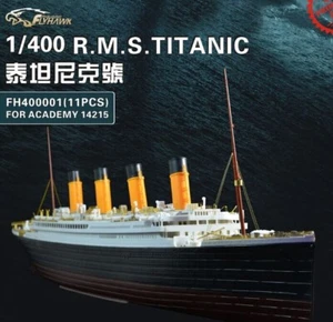 Flyhawk FH400001 1/400 R.M.S. Piezas de actualización TITANIC para Academy - Imagen 1 de 4