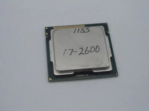 Intel Core i7-2600 4 Cores 8 Threads 3.4GHz LGA 1155 CPU - Picture 1 of 2