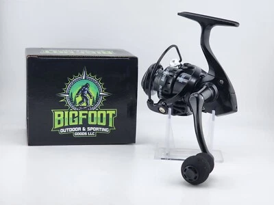 Bigfoot OSG 500 BLACKOUT ULTRA LIGHT LITE SPINNING REEL panfish Crappie Bluegill - Image 1 of 4
