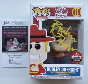 Brendan Fraser Signed Dudley Do•Right Funko 419 Pop JSA COA - Bild 1 von 9