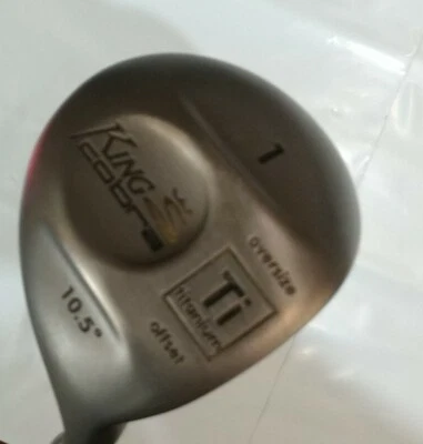 Club de Golf King Cobra Oversize Offset Ti Driver 10.5* grados diestro titanio 1 madera Foto 1 de 4