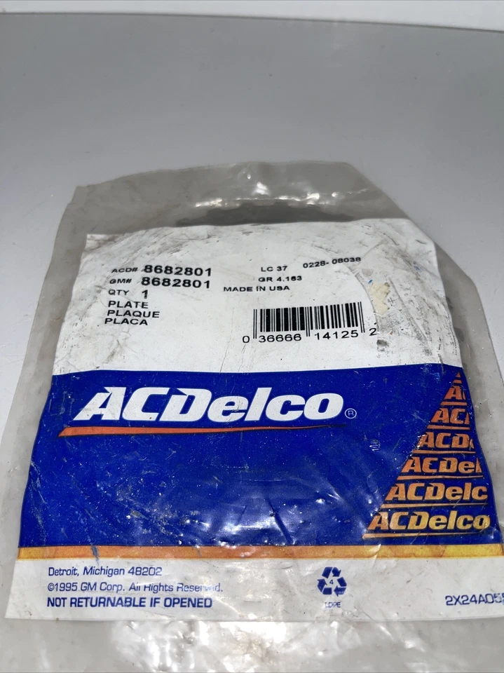8682801 AC Delco Automatic Transmission Clutch Plate New for Chevy Olds Le Sabre - Image 1 of 2