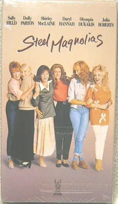 STEEL MAGNOLIAS - VHS 1990 - DOLLY PARTON - SALLY FIELD - JULIA ROBERTS - NEW  - Image 1 of 4