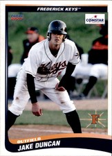2007 Frederick Keys SGA Choice #13 Jake Duncan Marshall Texas TX Baseball Card