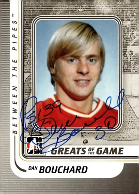 Dan Bouchard - Signed 2010-11 In The Game Between The Pipes Card #153 - Image 1 of 2
