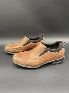 Cole Haan N Air Brown Tan Leather Slip On Loafers C05731 Casual Shoes Men’s 7 - Picture 1 of 9