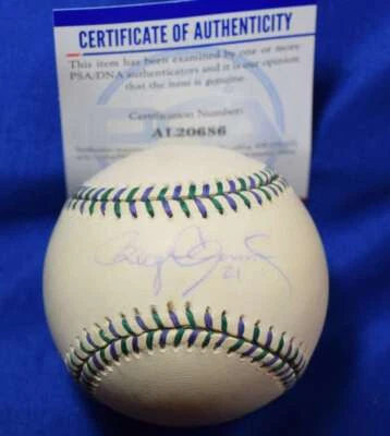 Roger Clemens PSA DNA Coa Autograph 1998 All Star Game Signed Baseball - Image 1 of 2