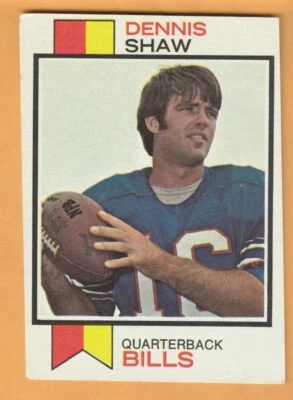 Dennis Shaw Buffalo Bills 1973 Topps #525 San Diego State Aztecs - Image 1 of 2