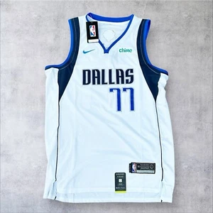 Nike Luka Doncic #77 Dallas Mavericks Hombre Blanco Finales NBA Swingman Camiseta 50 - Imagen 1 de 4