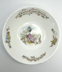 Vintage Beatrix Potter Jemima Puddleduck Bowl 6" Royal Albert England 1986 - Picture 1 of 13