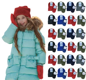 24 Pack Yacht & Smith Wholesale Kids Beanie and Glove Kit Sets - Picture 1 of 8