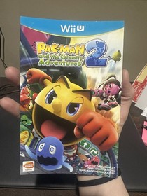 Nintendo Wii U WiiU Manual Only Pac-Man 2 And The Ghostly Adventures 