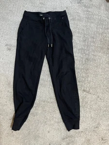 Pantalones deportivos Tommy Hilfiger para mujer XS negros con cordón deletreado - Imagen 1 de 5
