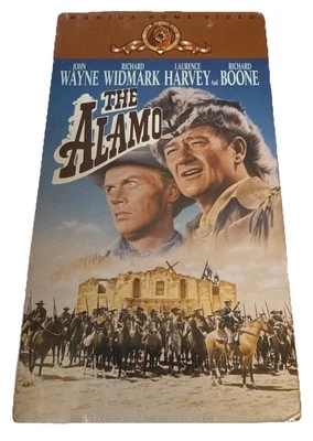 THE ALAMO Original Uncut Version VHS 1992 John Wayne,Frankie Avalon Still Sealed - Image 1 of 4