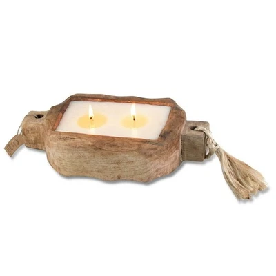 Anthropologie Himalayan Handmade Wood Candle Soy Wax Sunlight In The Forest NWT - Image 1 of 4