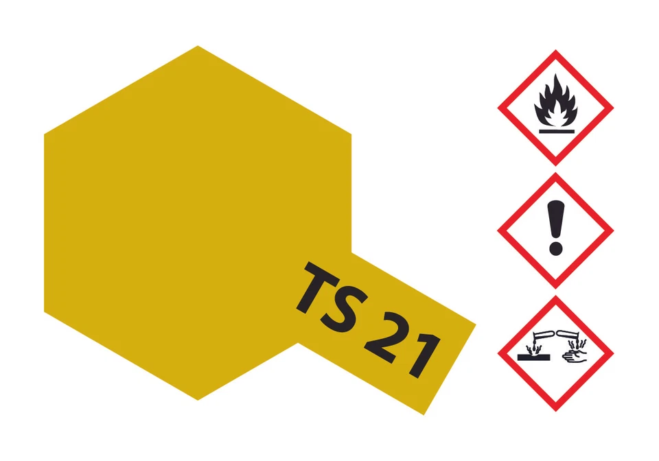 Tamiya 300085021 Ts-21 Gold glänzend 100 Ml