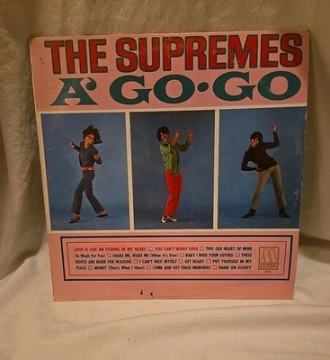 The Supremes A' GO-GO Vinyl Record Pre-owned - Image 1 of 4