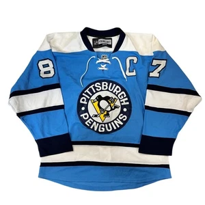 Sidney Crosby Pittsburgh Penguins 2008 Winter Classic Trikot Reebok Größe 50 - Bild 1 von 6