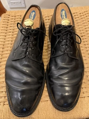 Derby cordobés vintage Church’s “Shannon” Black Shell 11,5 E + zapatos de cedro Foto 1 de 4