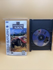 TNN Motor Sports Hardcore 4X4 Sega Saturn Complete Authentic Tested