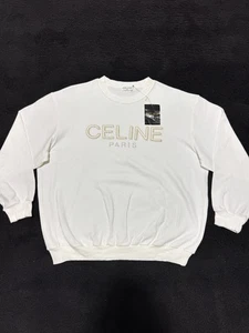 Vintage Celine Paris Embroidered Japan Edition Sweatshirt - Picture 1 of 10