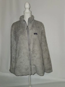 Patagonia Women's Size XXL Gray Full Zip Fleece Jacket New without tags lined - Picture 1 of 5