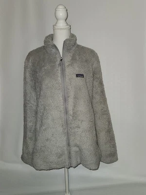 Patagonia Women's Size XXL Gray Full Zip Fleece Jacket New without tags lined - Image 1 of 4