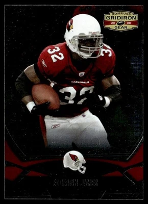2008 Donruss Gridiron Gear Edgerrin James Arizona Cardinals #4 - Image 1 of 2