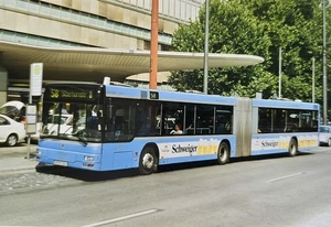 München Bus 58 Silberhornstrasse am Hauptbahnhof MVG Foto - Picture 1 of 2