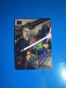 Count Dooku 2024 Topps Star Wars Galaxy #AS-5 Prism Refractor 1/75 First Print - Picture 1 of 2