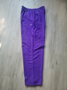 CHAMPION Sweatpants Drawstring Elastic Waist Purple Grape XXL EUC - Picture 1 of 6