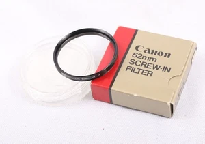 Genuine Canon 52mm UV 1x Lens Filter Original Made in Japan - Picture 1 of 3
