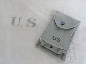 US Army borsa rivista Carabine M1 30 colpi fucile moschettone seconda guerra mondiale Mag Ammo Pouch - Foto 1 di 3