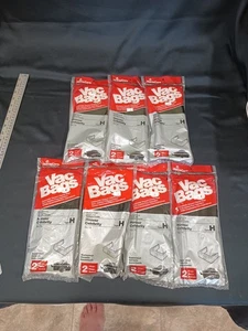 7 Packages of 2 bags each, Type H Celebrity Canister Vacuum Paper Bags - Picture 1 of 4