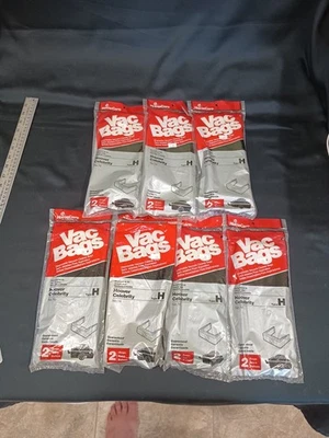 7 Packages of 2 bags each, Type H Celebrity Canister Vacuum Paper Bags - Image 1 of 4
