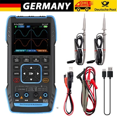 FNIRSI 2C23T Handheld Digital Oscilloscope Function Signal Generator Multimeter - Bild 1 von 4
