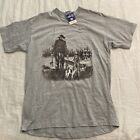 NWT Dad Father Embroidered Logo Tee TSI Sportswear T-Shirt Gray Sz Large