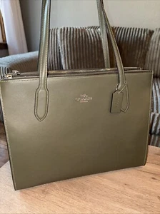 Olive Green Coach Bag - Picture 1 of 4