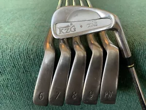 KZG GOLF CH-II IRON SET - RH, 5-PW, Steel Dynalite Gold Sensicore R300U Shafts - Picture 1 of 12